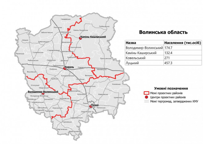 Дані з Державного земельного кадастру по Волинській області