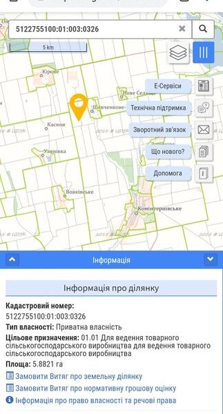 Земля с/г призначення
