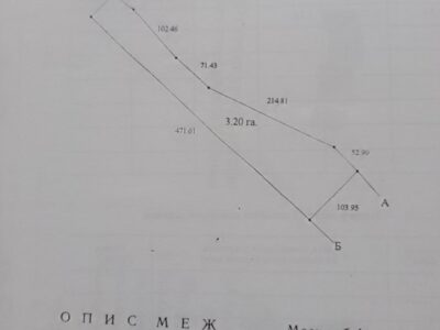 Продаж земельної ділянки